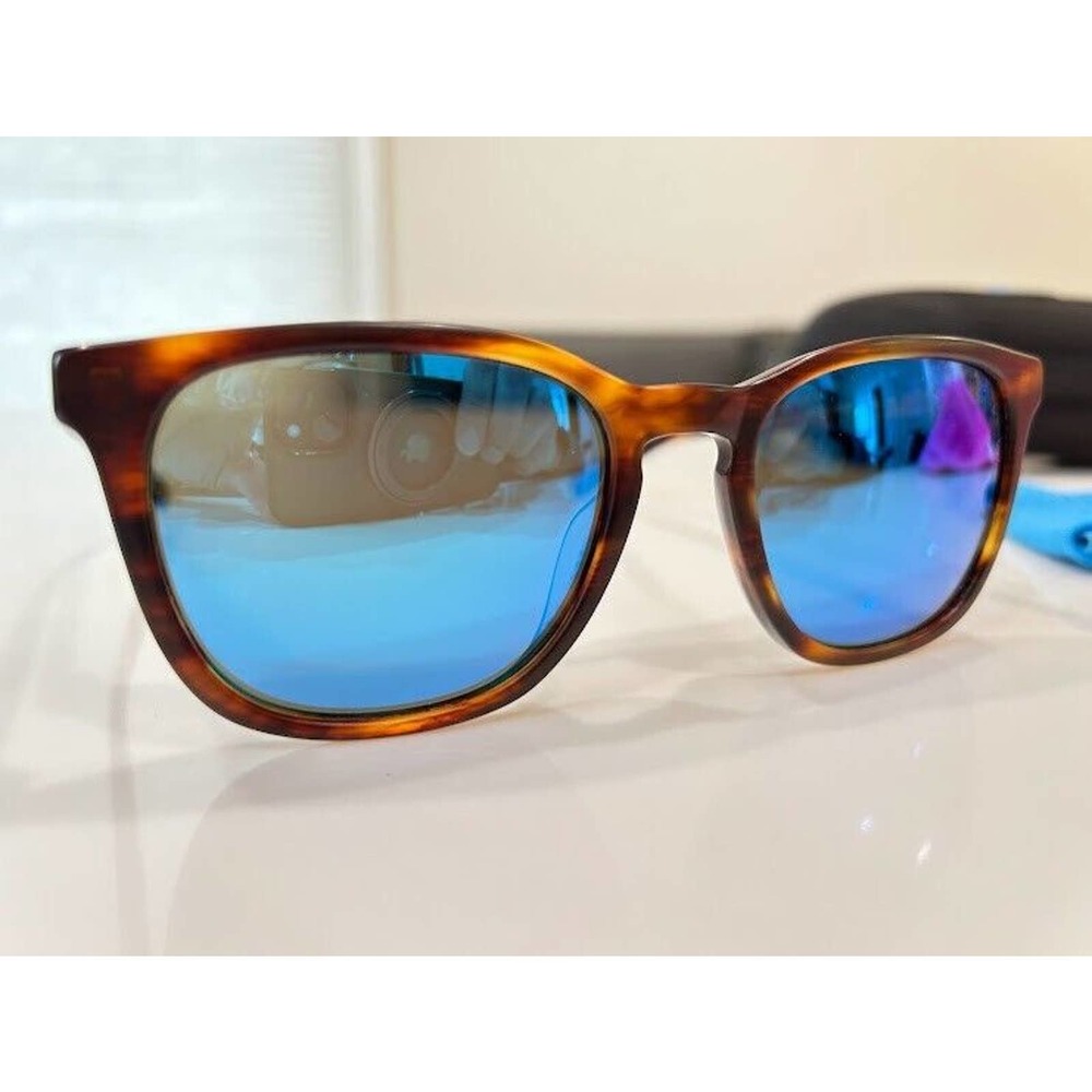 Costa Del Mar SULLIVAN Brown Tortoise Frame/Blue Mirrored Polarized Glass Lenses
